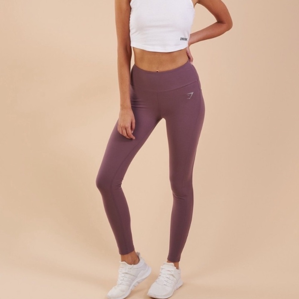Gymshark Aspire Leggings - Purple Wash